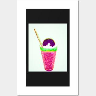 Donut milkshake no. 4 Posters and Art